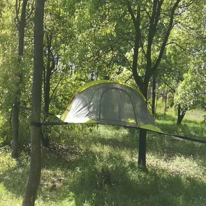 Large Outdoor 3-4 People Tent with Mosquito Net Hammock - Trekker Essentials