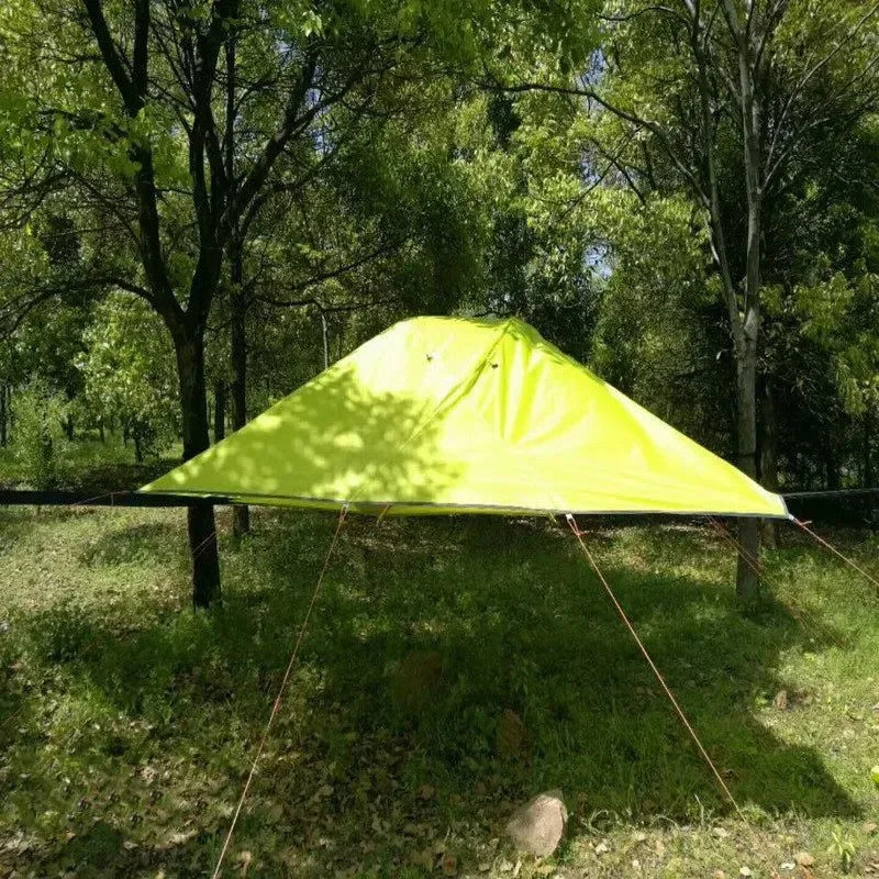 Large Outdoor 3-4 People Tent with Mosquito Net Hammock - Trekker Essentials