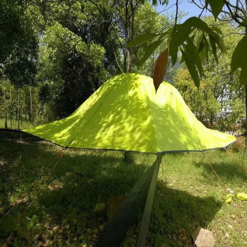 Large Outdoor 3-4 People Tent with Mosquito Net Hammock - Trekker Essentials