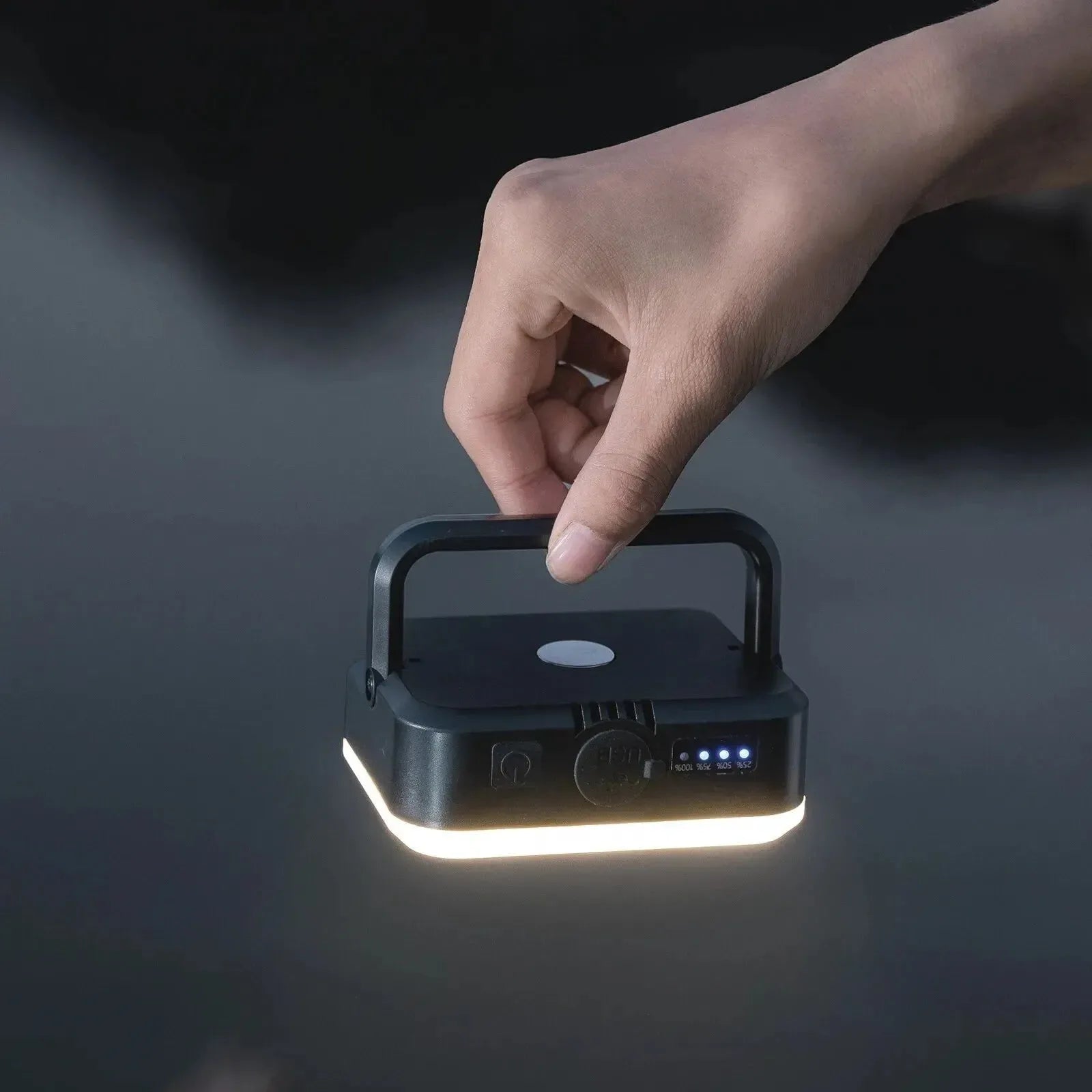 LED Camping Light - USB Charging Portable Tent Lantern Emergency Flashlight Night Fourth Gear Dimming Outdoor Hiking - Trekker Essentials