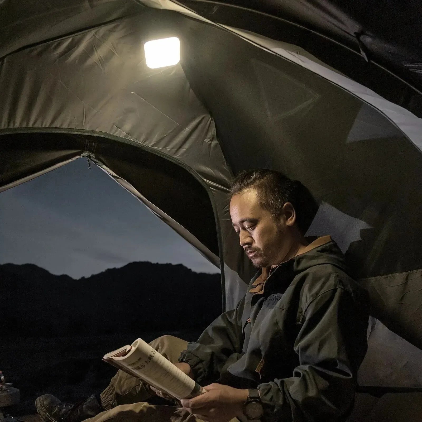 LED Camping Light - USB Charging Portable Tent Lantern Emergency Flashlight Night Fourth Gear Dimming Outdoor Hiking - Trekker Essentials