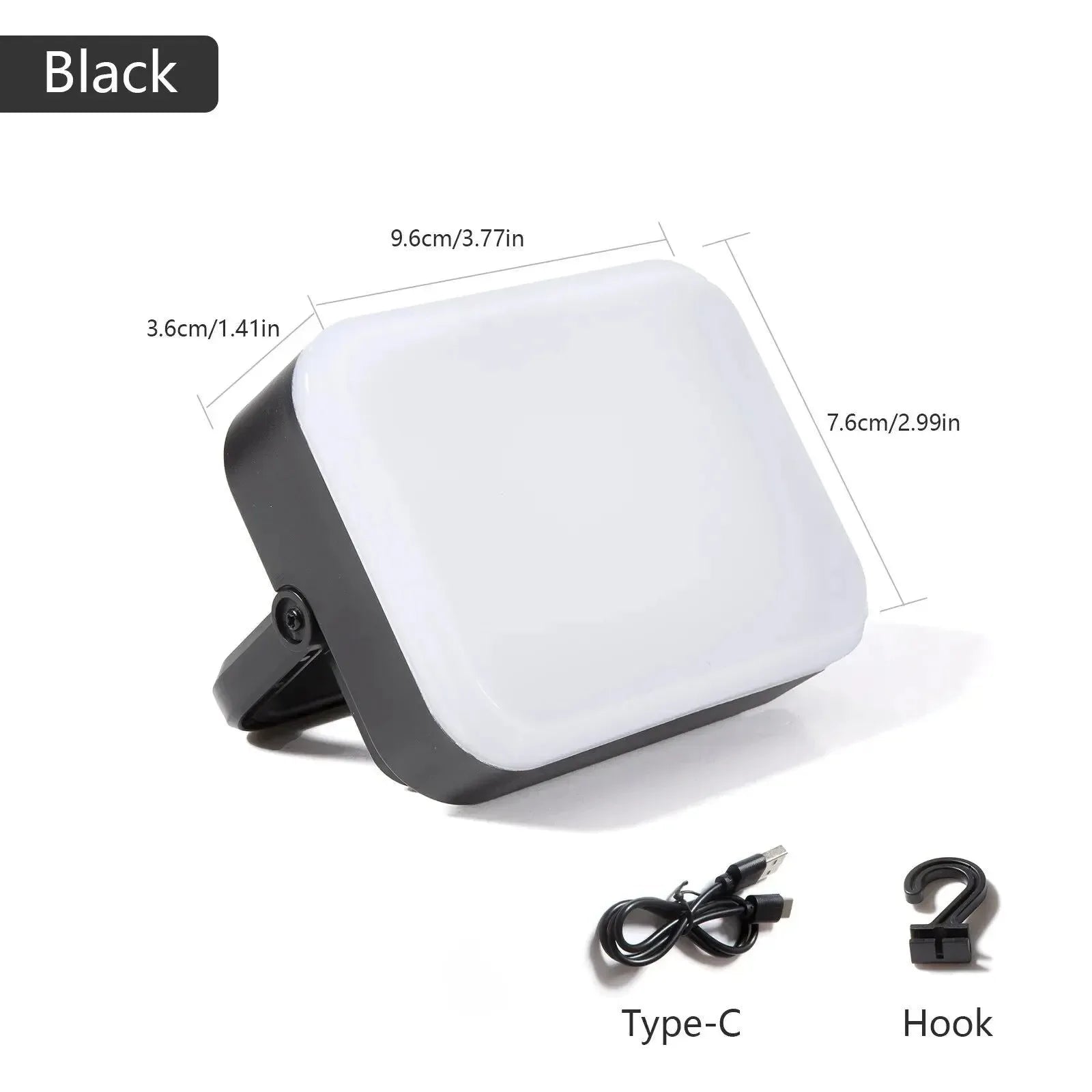 LED Camping Light - USB Charging Portable Tent Lantern Emergency Flashlight Night Fourth Gear Dimming Outdoor Hiking - Trekker Essentials