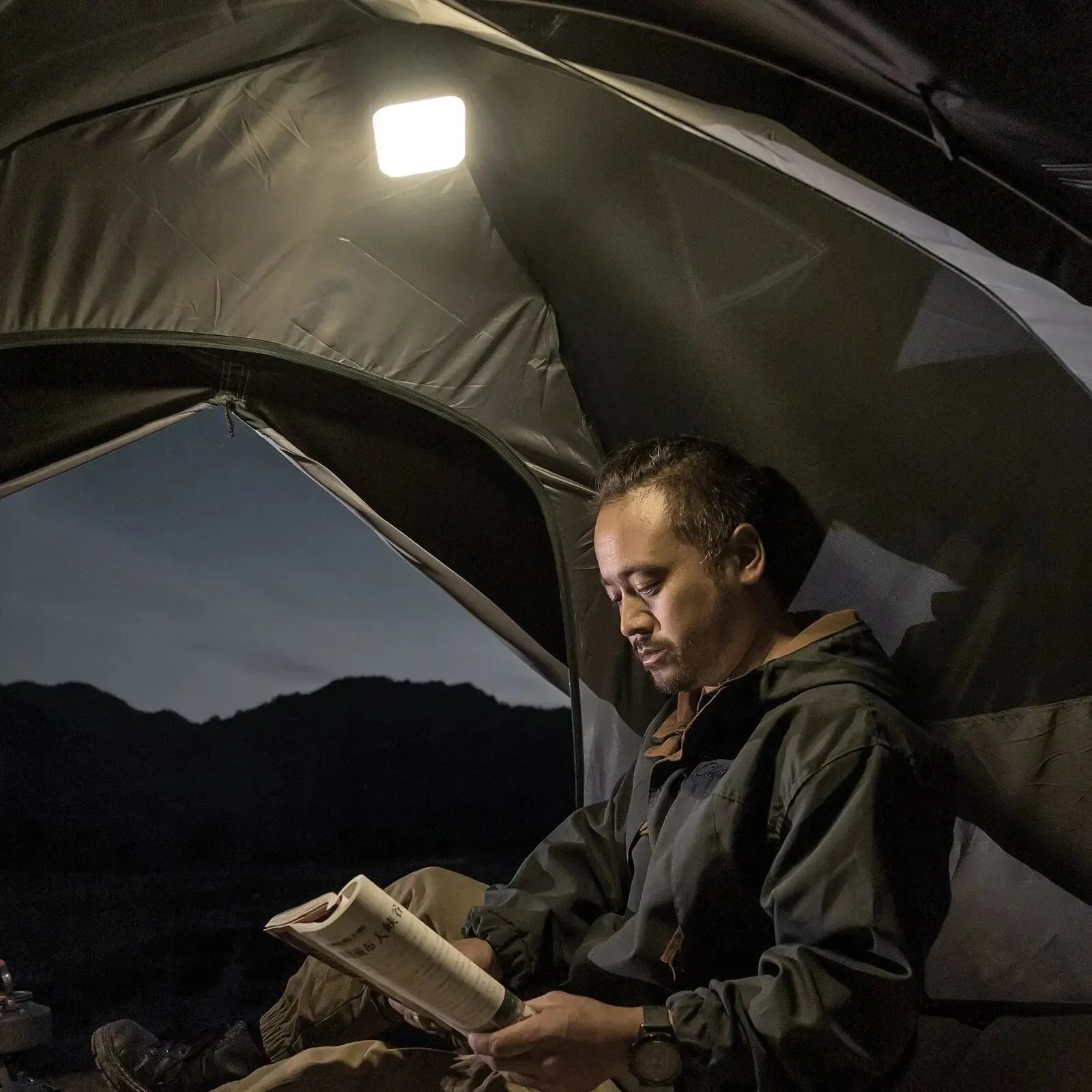 LED Camping Light | USB Charging Portable Tent Lantern | Emergency Flashlight with Four Gear Dimming for Outdoor Hiking - Trekker Essentials