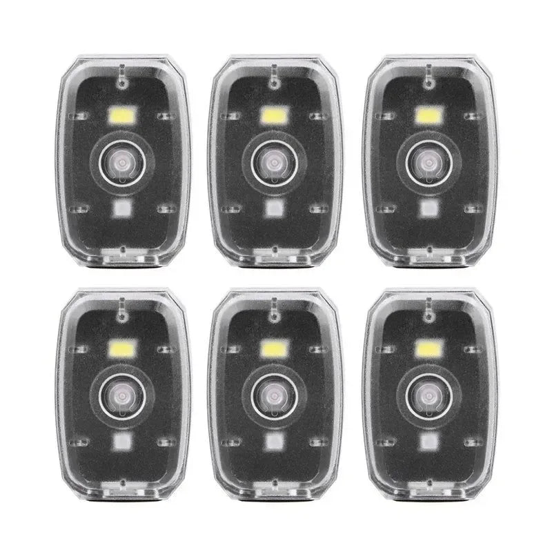 LED Safety Light - USB Rechargeable Clip-On Strobe Light for Running, Cycling, Hiking, and Walking at Night - Trekker Essentials