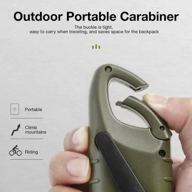 LED Solar Power Flashlight with Hand Crank Rechargeable Keychain Light - Outdoor Survival Emergency Flashlight for Camping Hiking - Trekker Essentials