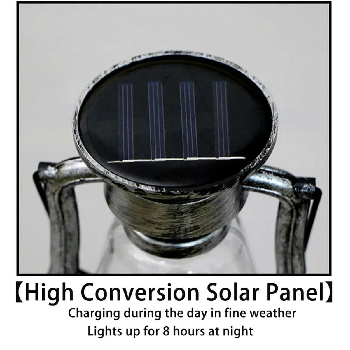 LED Solar Retro Oil Lamp - Trekker Essentials