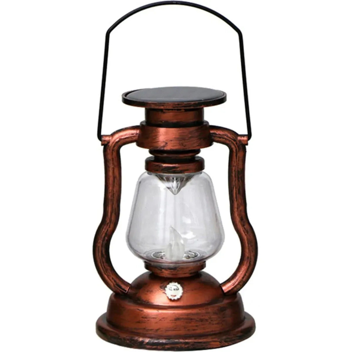 LED Solar Retro Oil Lamp - Trekker Essentials