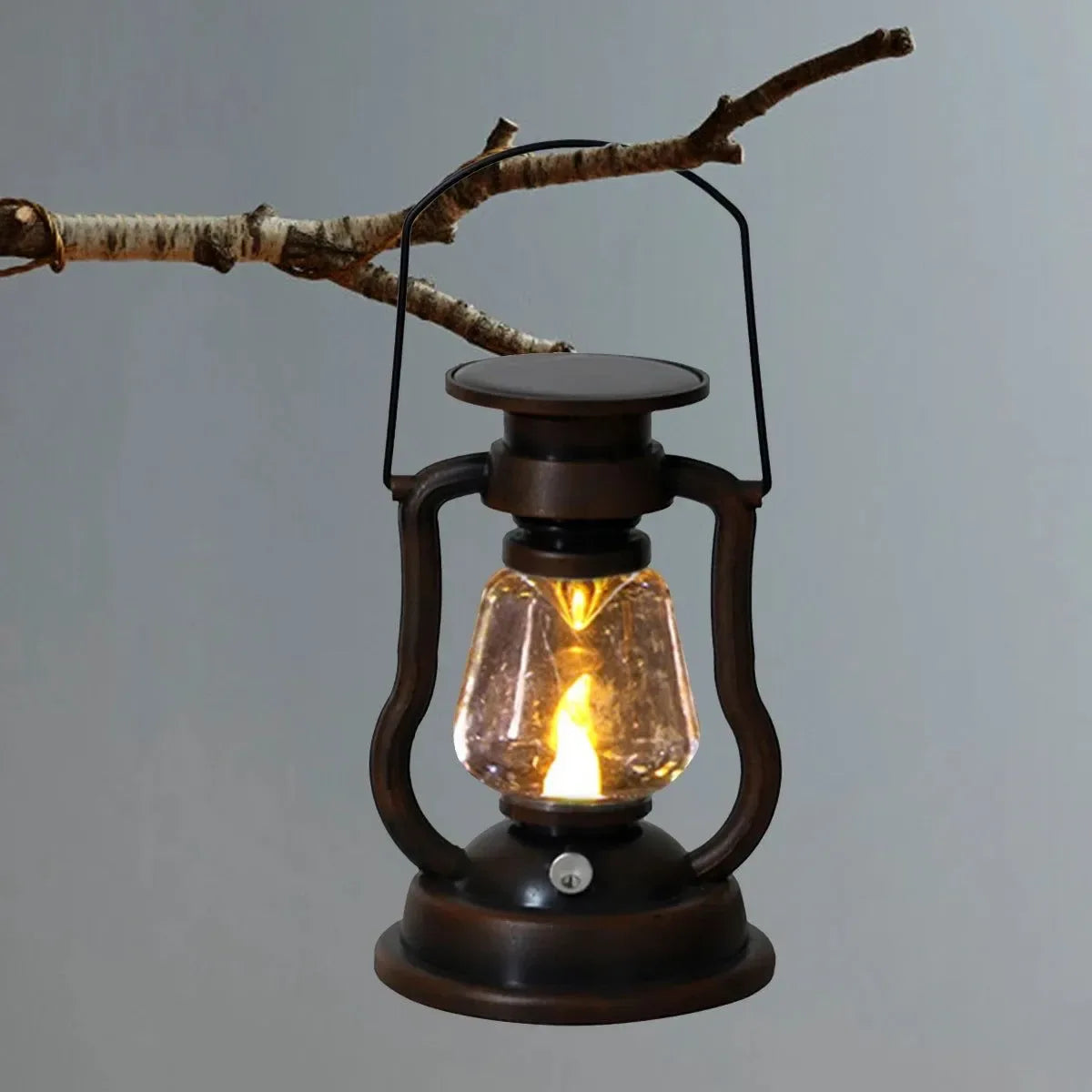 LED Solar Retro Oil Lamp - Trekker Essentials