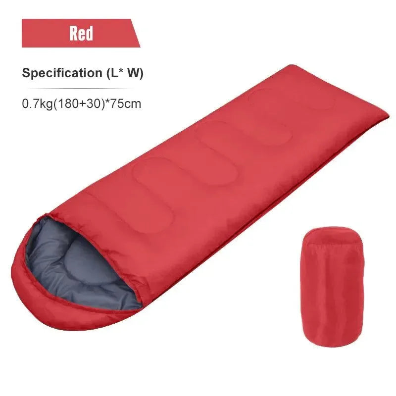 Lightweight 4 Season Winter Sleeping Bag - Warm Envelope Backpacking Outdoor Mummy Cotton Sleeping Bag - Trekker Essentials