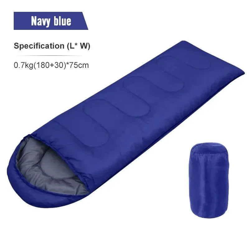 Lightweight 4 Season Winter Sleeping Bag - Warm Envelope Backpacking Outdoor Mummy Cotton Sleeping Bag - Trekker Essentials