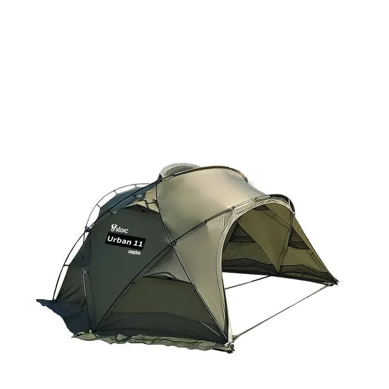 Lightweight Dome Camping Tent, Wind and Rain Shelter for 3-4 People - Trekker Essentials