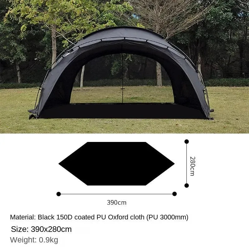 Lightweight Dome Camping Tent, Wind and Rain Shelter for 3-4 People - Trekker Essentials