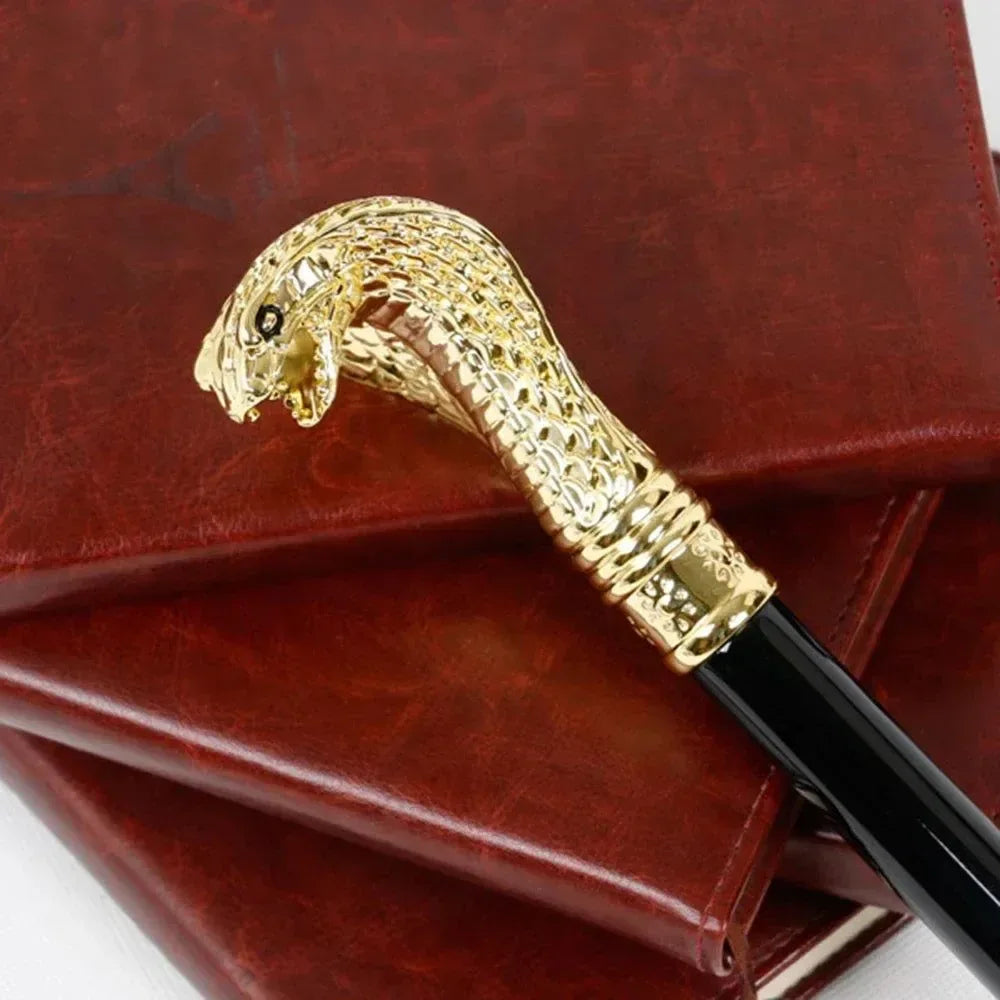 Luxury High Density Umbrella with Unique Zodiac Designs - Long Handle, Manual Open, Black Rubber Grip - Trekker Essentials