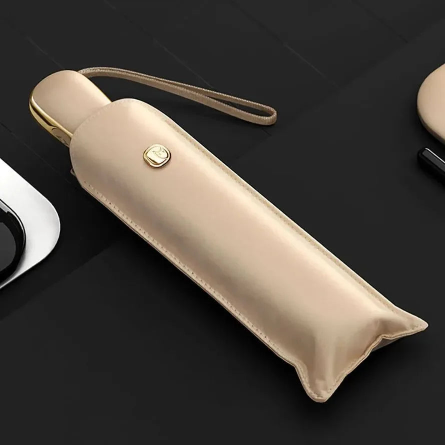 Luxury UV Protection Foldable Automatic Umbrella for Women – Windproof Sun Shade Parasol - Trekker Essentials