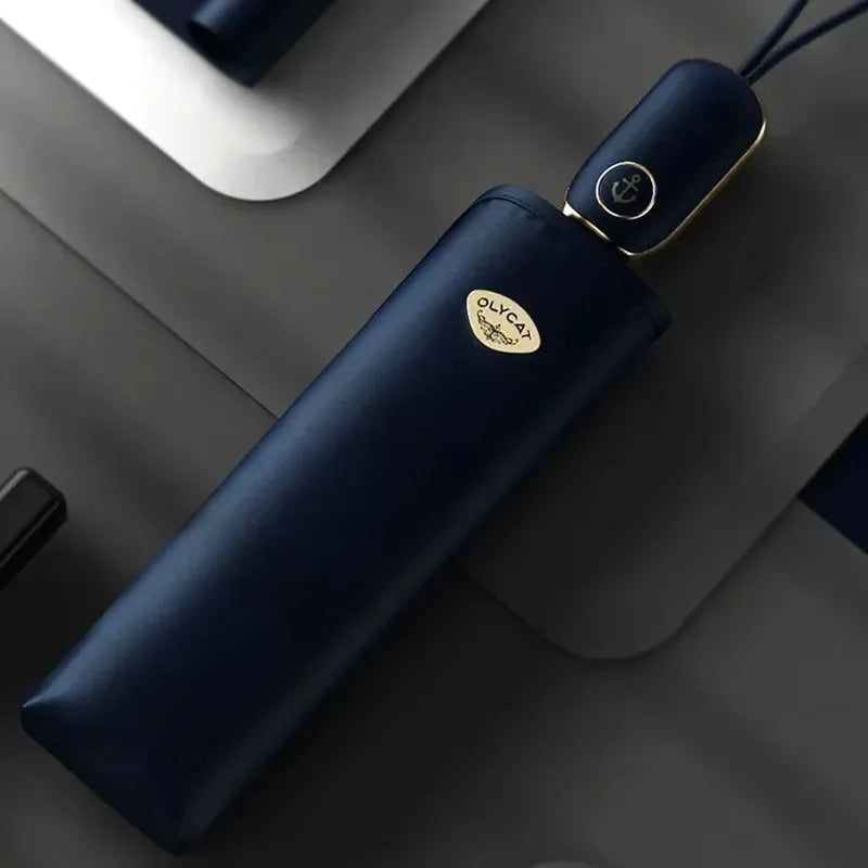 Luxury UV Protection Foldable Automatic Umbrella for Women – Windproof Sun Shade Parasol - Trekker Essentials