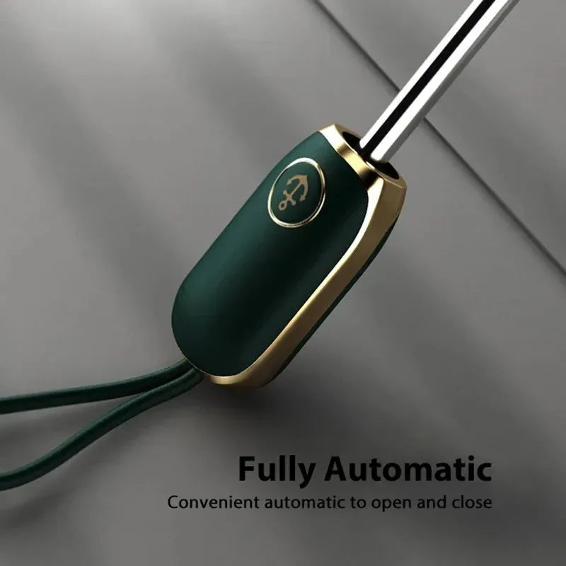 Luxury UV Protection Foldable Automatic Umbrella for Women – Windproof Sun Shade Parasol - Trekker Essentials