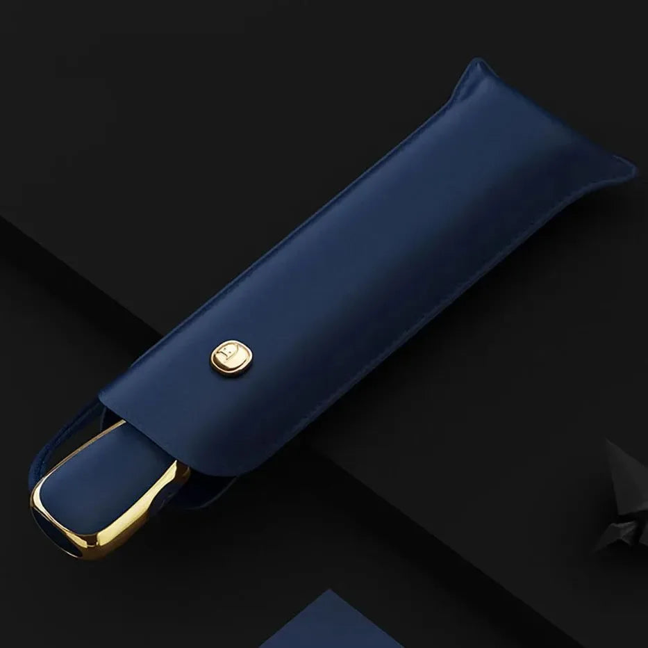 Luxury UV Protection Foldable Automatic Umbrella for Women – Windproof Sun Shade Parasol - Trekker Essentials