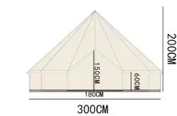 Luxury Waterproof Mongolian Yurt Tent for Glamping - 3 Season Outdoor Camping - Trekker Essentials