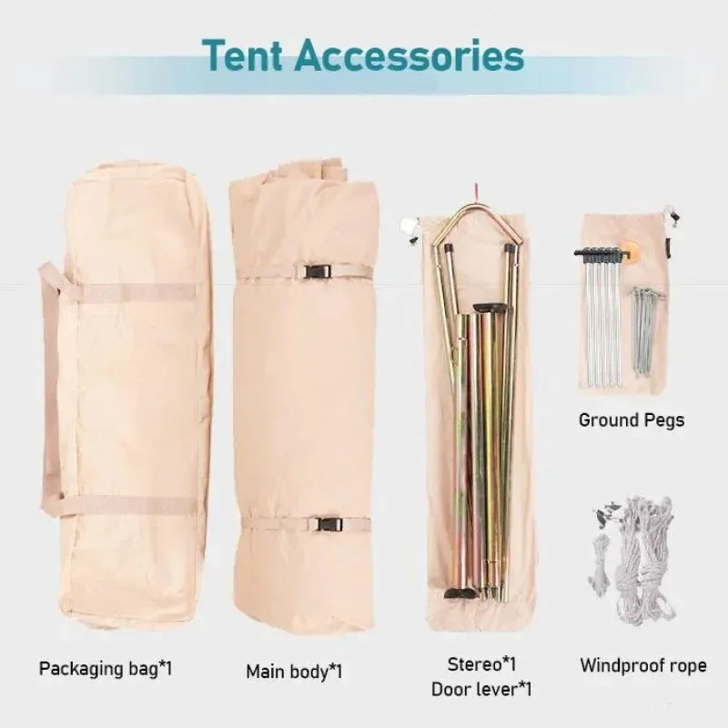 Luxury Waterproof Mongolian Yurt Tent for Glamping - 3 Season Outdoor Camping - Trekker Essentials