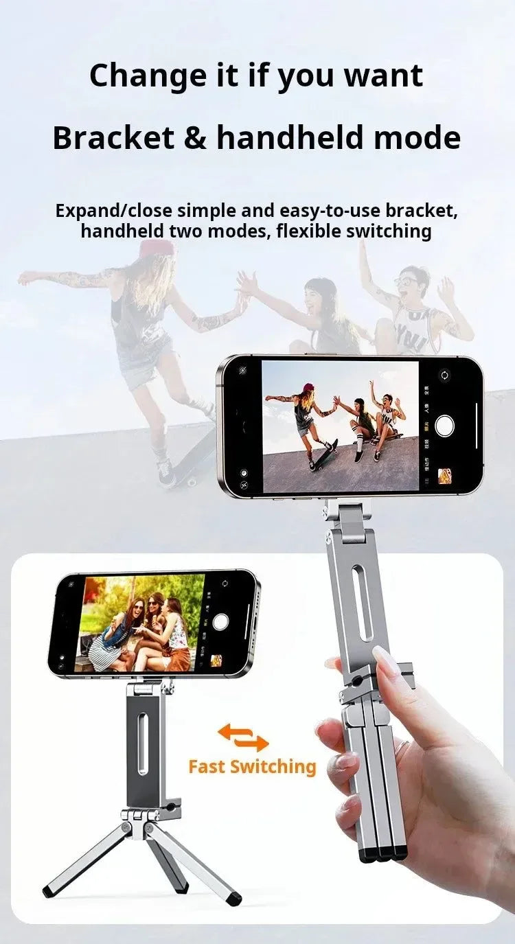 Magnetic Phone Tripod Stand - 360° Foldable Holder for iPhone & Android - Trekker Essentials