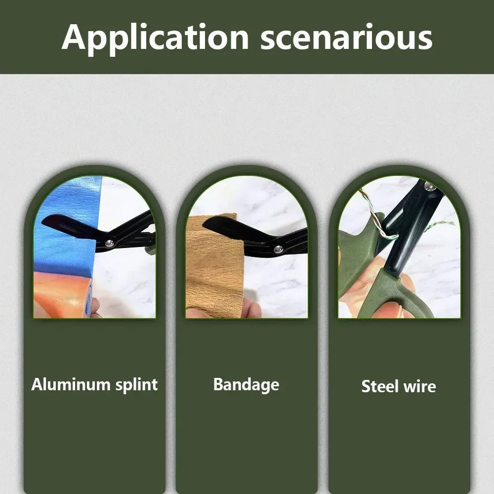 Medical Bandage Scissors - Essential Tool for Emergency Rescue and First Aid - Trekker Essentials