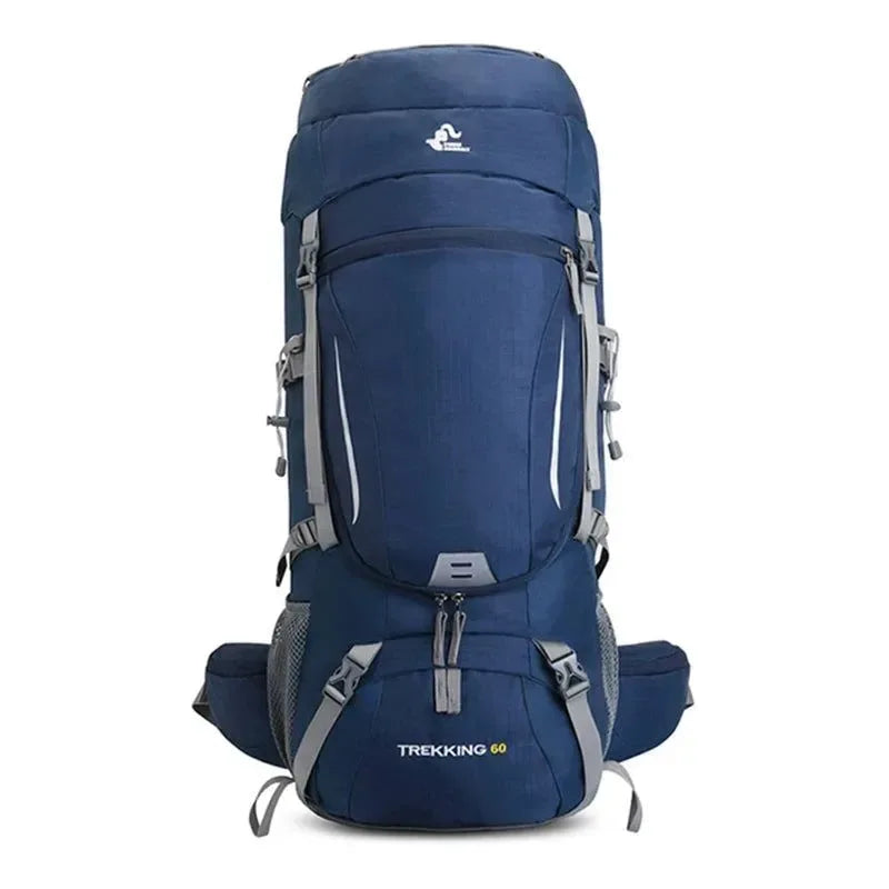 Men's 60L Large Hiking Mountaineering Backpack: Outdoor Sport Rucksack – Trekker Essentials