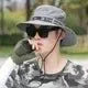 Men's Sun Protection Hat with Big Eave and Sunscreen Mask for Outdoor Sports, Climbing, Fishing, and Hiking - Trekker Essentials