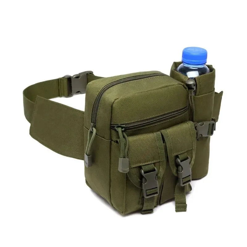 Men's Tactical Waist Pack - Nylon Belt Bag for Outdoor Sports and Hunting - Trekker Essentials