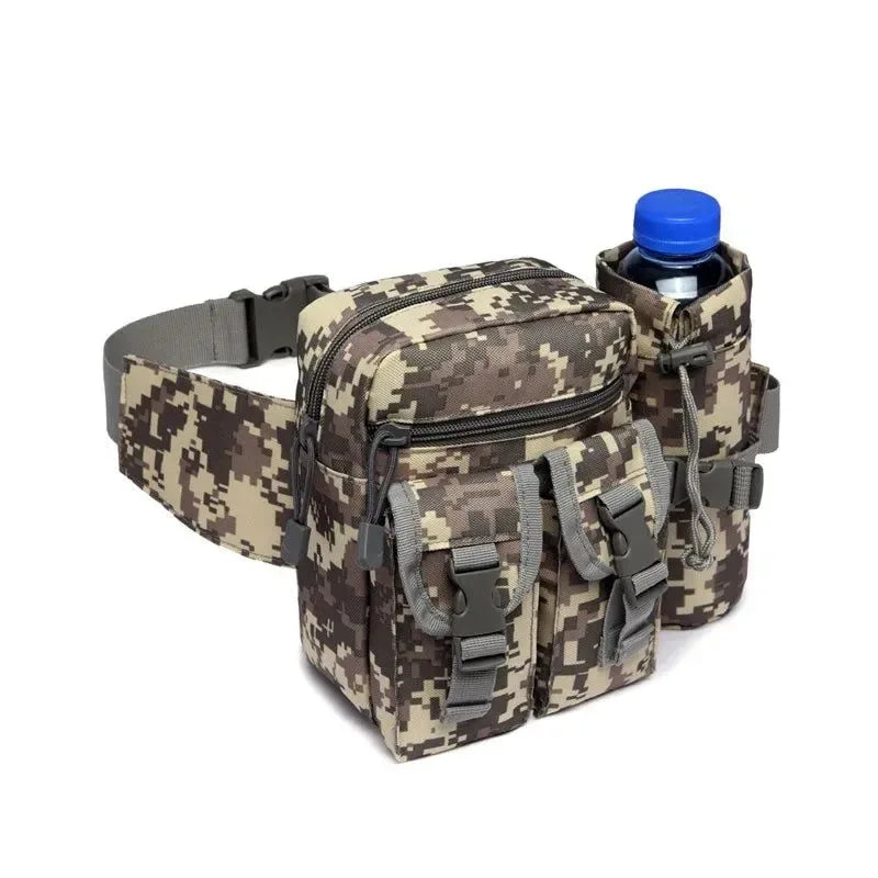 Men's Tactical Waist Pack - Nylon Belt Bag for Outdoor Sports and Hunting - Trekker Essentials