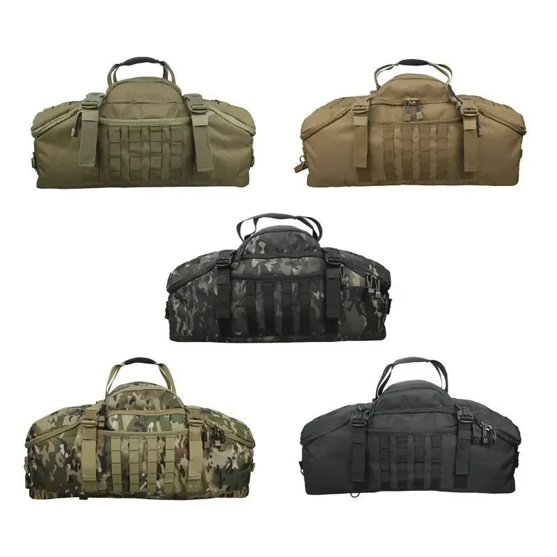 Men's Tactical Waterproof Backpack: Versatile Sport Gym Bag for Camping, Hiking, and Travel - Trekker Essentials