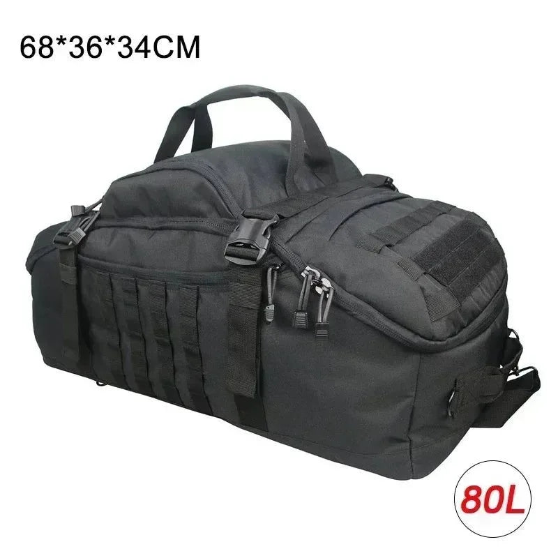 Men's Tactical Waterproof Backpack: Versatile Sport Gym Bag for Camping, Hiking, and Travel - Trekker Essentials