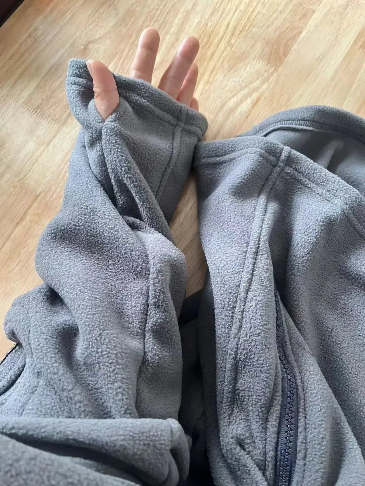 Men's Thermal Polar Fleece Jacket – Windproof Stand Collar Tactical Coat with Multi-Pockets - Trekker Essentials