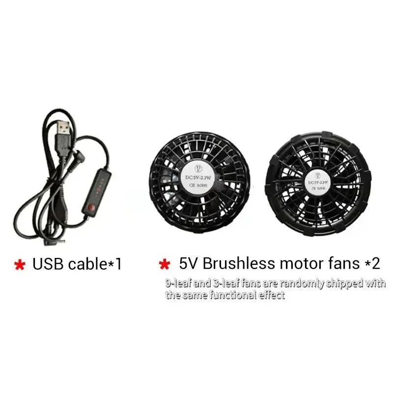 Men’s USB Rechargeable Cooling Vest – Air Conditioner Sport Vest for Summer - Trekker Essentials