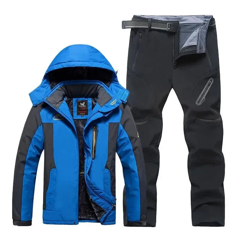 Men’s Waterproof Ski Suit – Insulated Snow Jacket & Pants Set for Winter Sports - Trekker Essentials