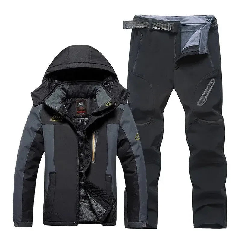 Men’s Waterproof Ski Suit – Insulated Snow Jacket & Pants Set for Winter Sports - Trekker Essentials