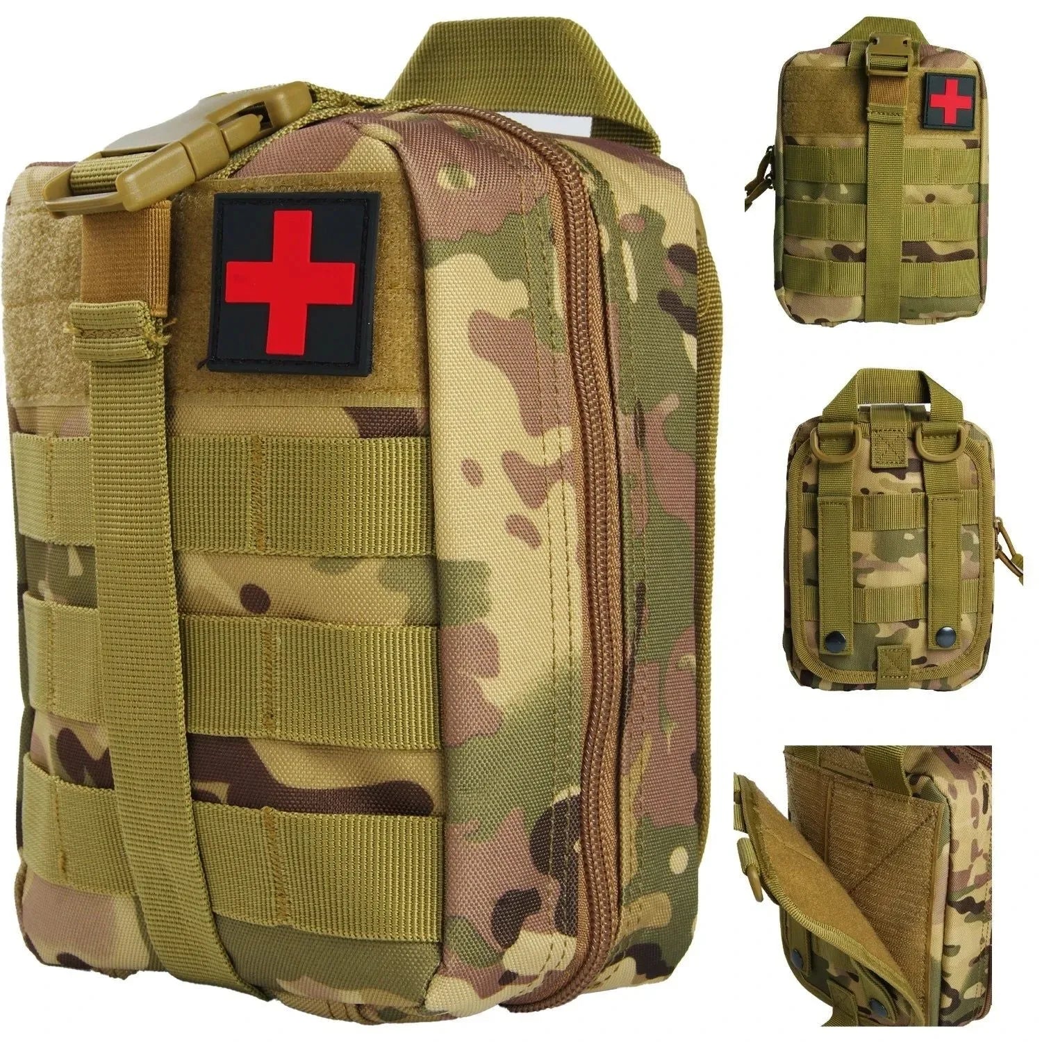 Military IFAK Trauma Survival Kit - Essential First Aid Gear for Emergency Situations - Trekker Essentials