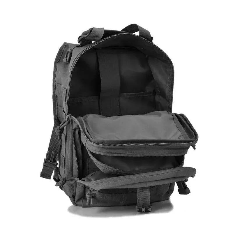Military Tactical Assault Pack Crossbody Sling Bag - Waterproof Rucksack for Outdoor Hiking and Camping - Trekker Essentials