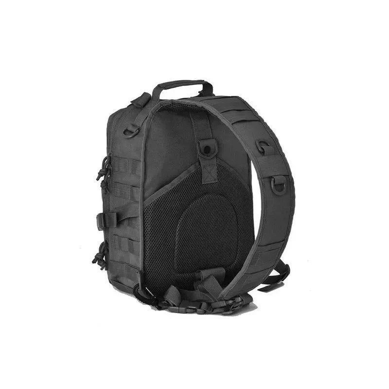 Military Tactical Assault Pack Crossbody Sling Bag - Waterproof Rucksack for Outdoor Hiking and Camping - Trekker Essentials