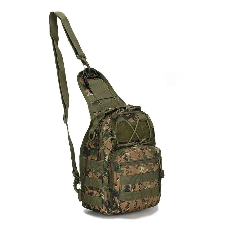 Military Tactical Assault Pack Crossbody Sling Bag - Waterproof Rucksack for Outdoor Hiking and Camping - Trekker Essentials