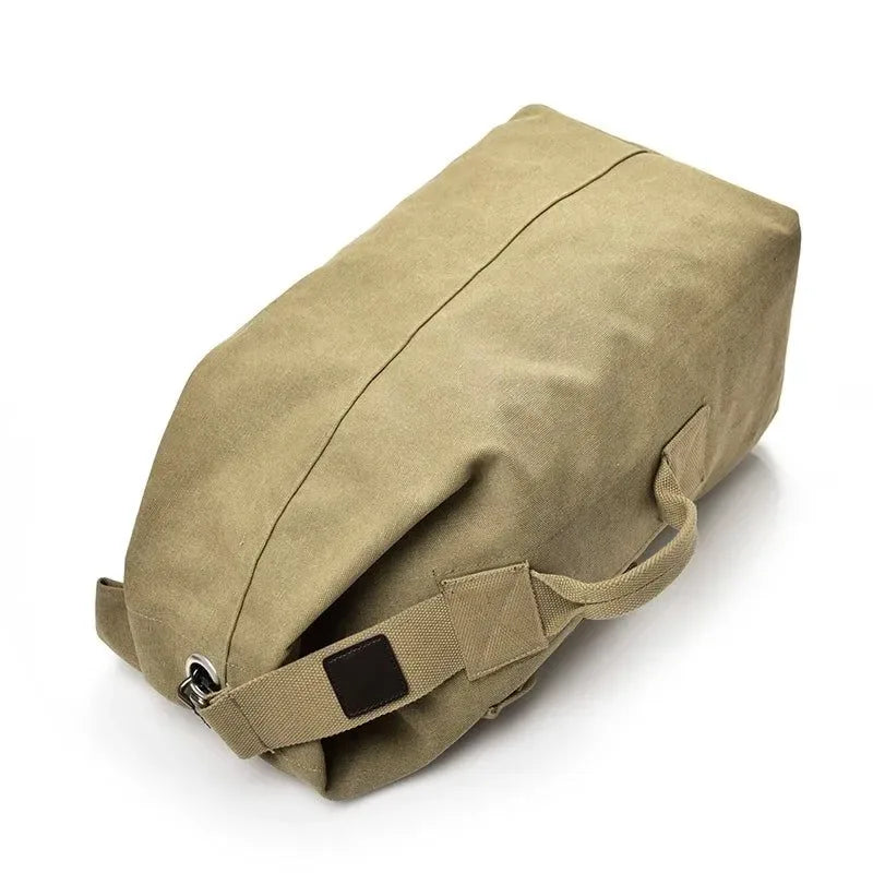 Military Tactical Backpack - Camouflage Canvas Outdoor Sports Bag for Climbing, Hunting, Fishing, and Hiking - Trekker Essentials
