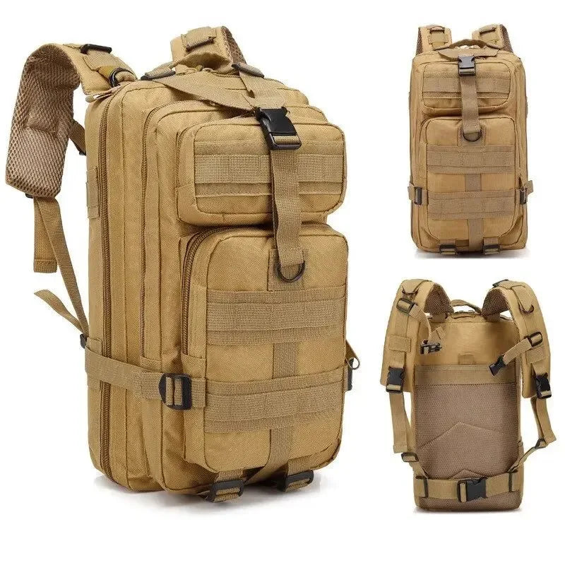 Military Tactical Backpack - Camouflage Outdoor Sports Bag for Climbing, Hunting, Fishing, and Hiking - Trekker Essentials