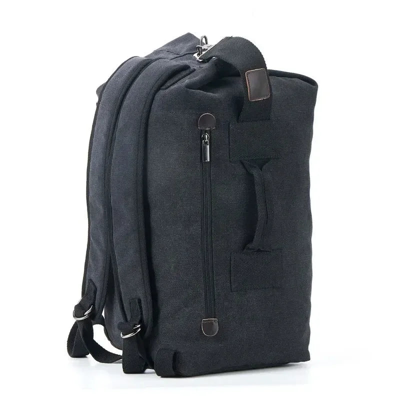 Military Tactical Backpack - Camouflage Canvas Outdoor Sports Bag for Climbing, Hunting, Fishing, and Hiking - Trekker Essentials