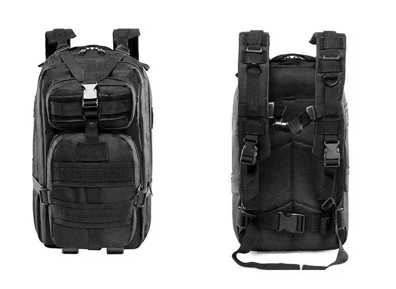 Military Tactical Backpack - Camouflage Outdoor Sports Bag for Climbing, Hunting, Fishing, and Hiking - Trekker Essentials