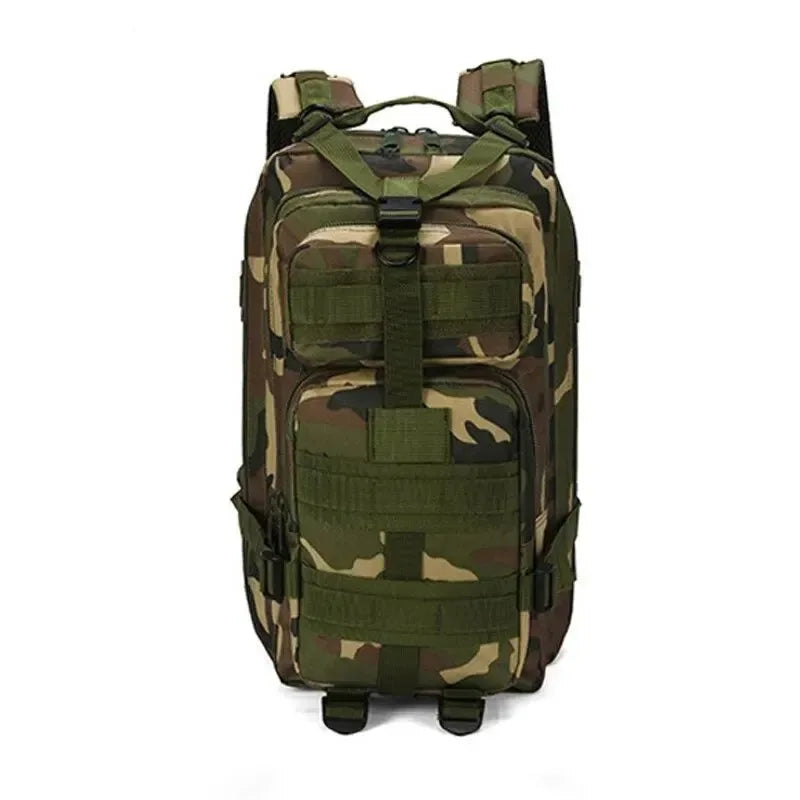 Military Tactical Backpack - Camouflage Outdoor Sports Bag for Climbing, Hunting, Fishing, and Hiking - Trekker Essentials