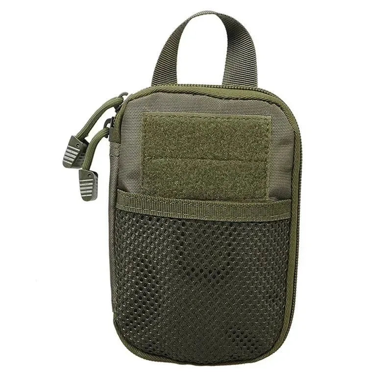 Military Tactical EDC Molle Pouch Small Medical Waist Pack Hiking Hunting Bag Mobile Phone Case Holder Army Outdoor Sports Bags - Trekker Essentials