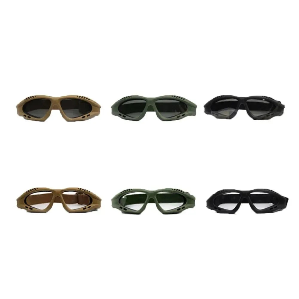 Military Tactical Goggles - Windproof, Dustproof Eyewear for Hiking, Skiing, and Cycling - Trekker Essentials