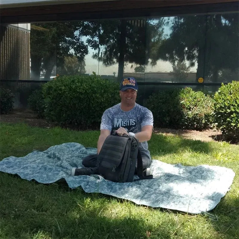 Military Tactical Poncho Liner - Water Repellent Woobie Blanket for Camping & Survival - Trekker Essentials