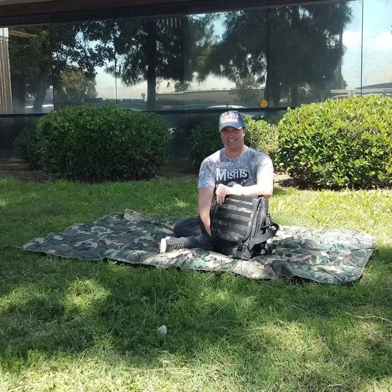 Military Tactical Poncho Liner - Water Repellent Woobie Blanket for Camping & Survival - Trekker Essentials