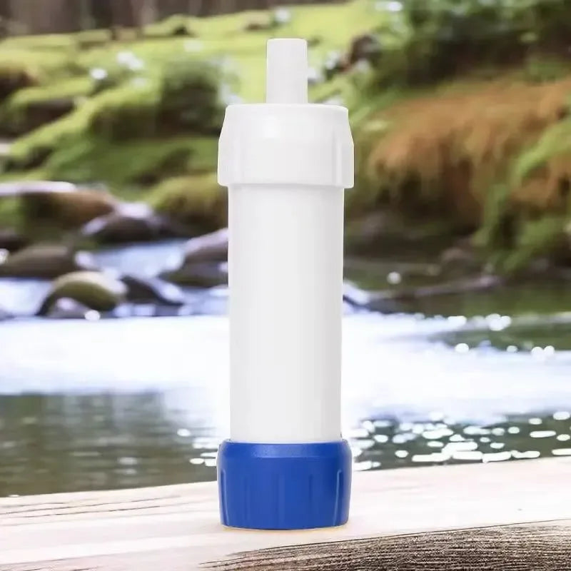 Mini Camping Water Purifier Filter Straw for Outdoor Emergency Travel Hiking - Trekker Essentials