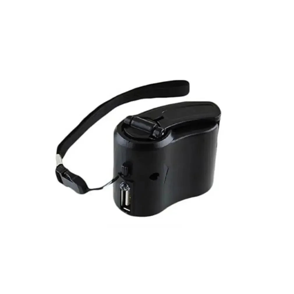 Mini Hand Crank USB Phone Charger - Emergency Camping Equipment and Survival Tool for Outdoor Travel and Hiking - Trekker Essentials